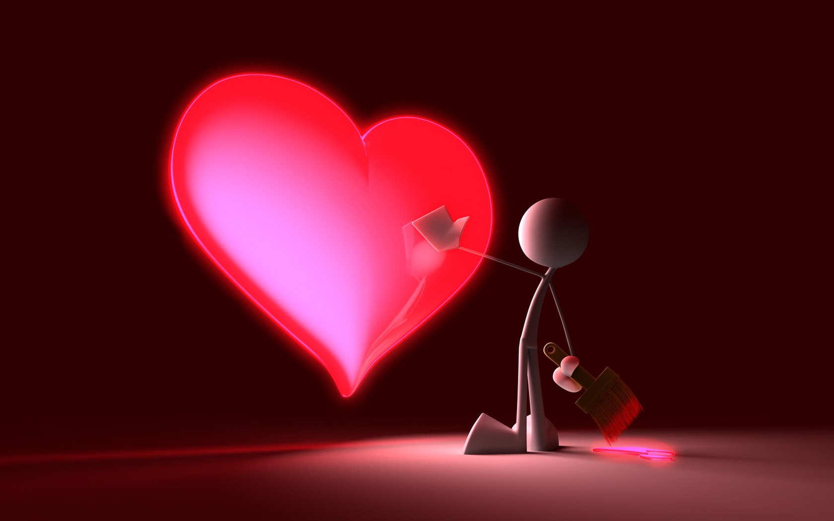 Touch My Heart Wallpaper 3D Characters 3D Wallpapers In Jpg Format