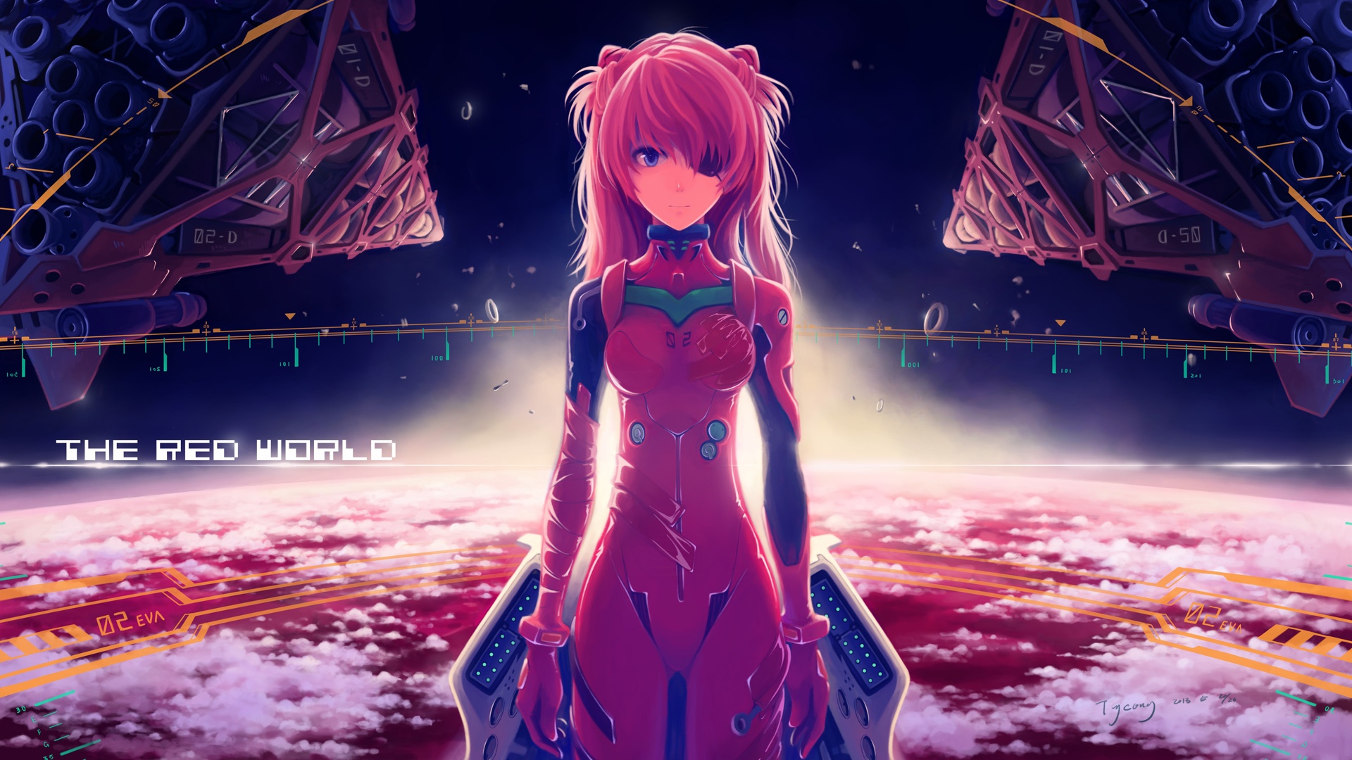 Asuka Langley Soryu Anime Girl Wallpapers In Jpg Format For Free Download