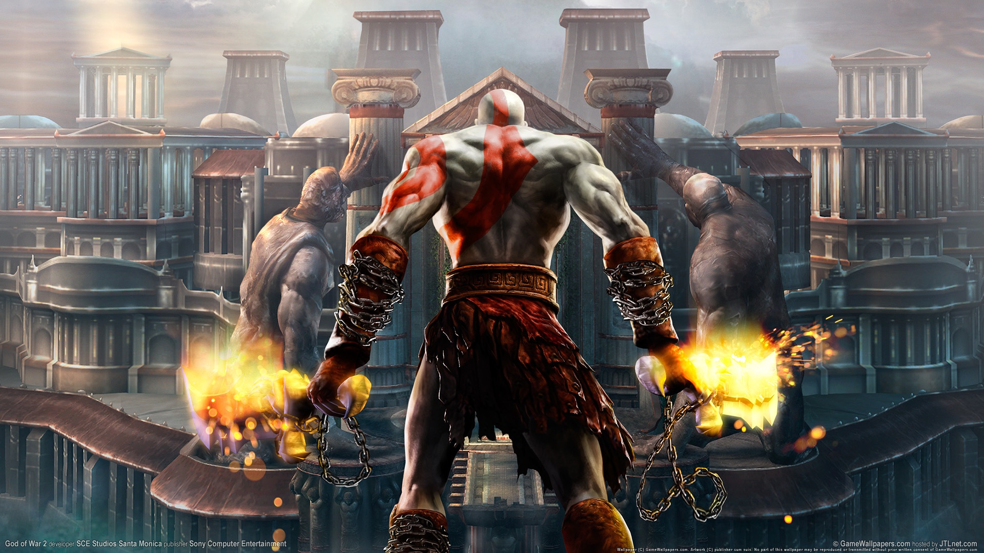 God Of War 2 Hd Wallpapers In Jpg Format For Free Download