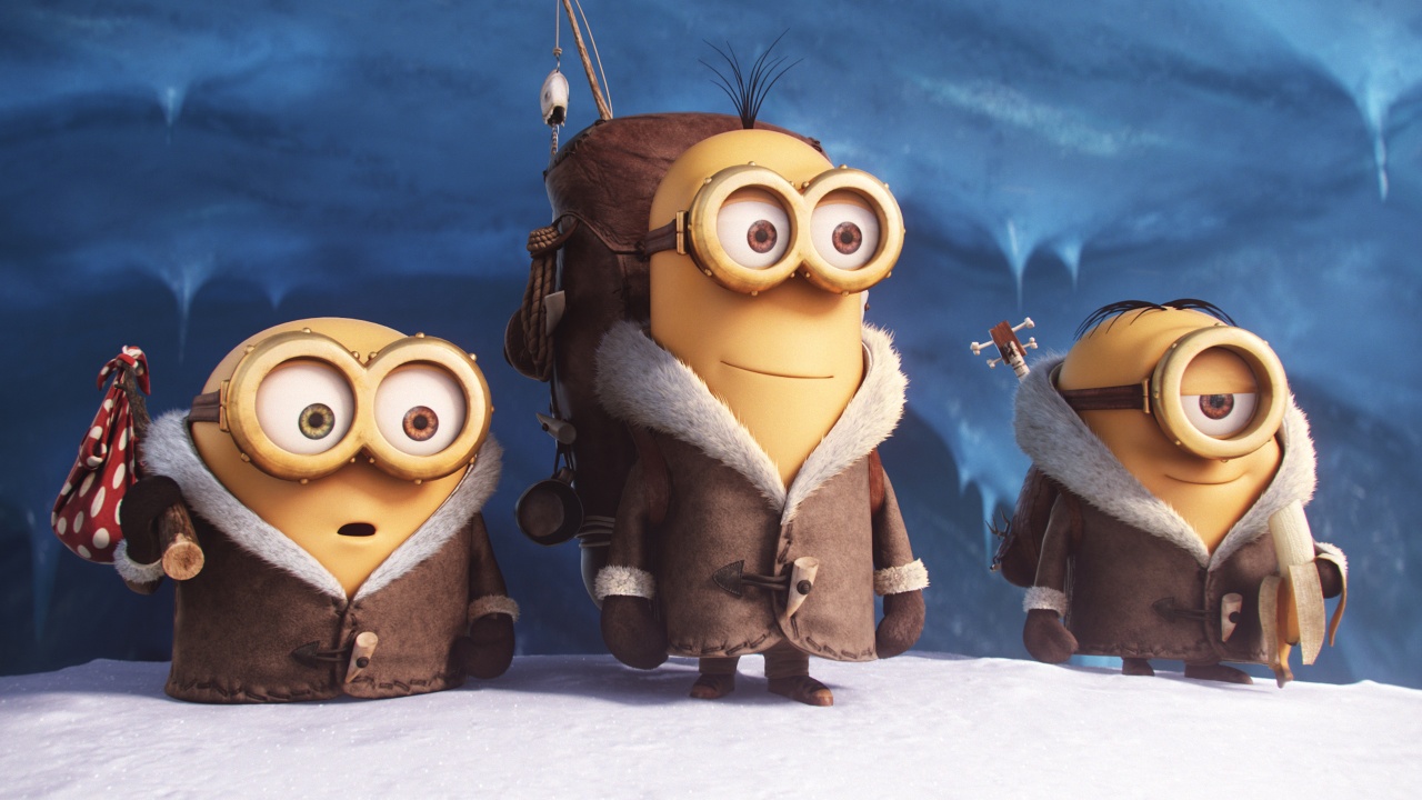 Snow Minions Wallpapers in jpg format for free download
