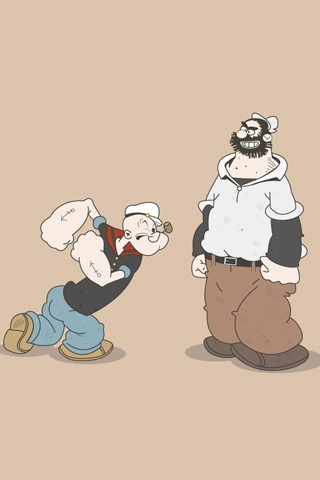 Popeye versus Pluto Wallpaper Cartoons Anime Animated Wallpapers in jpg ...